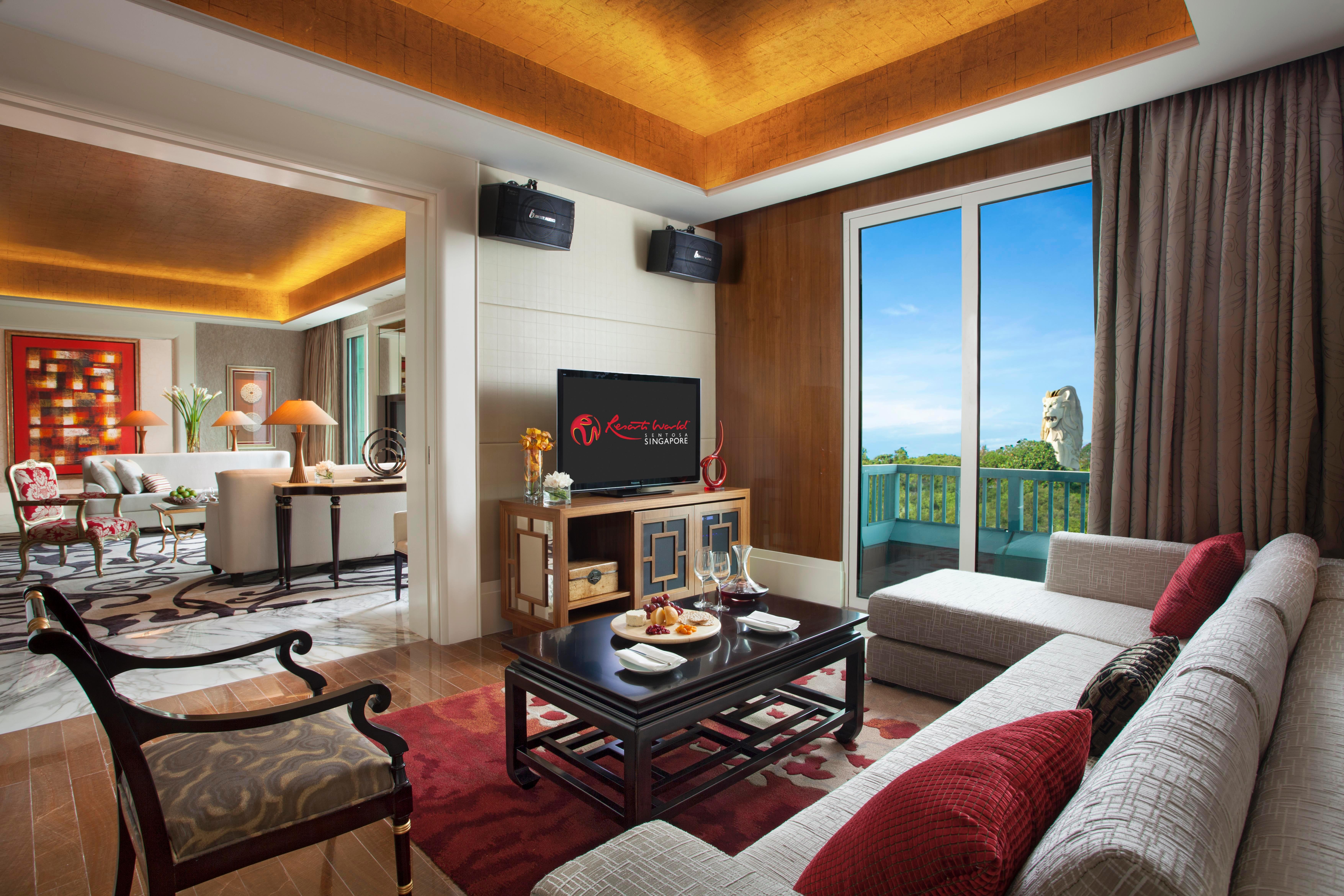 Resorts World Sentosa - Hotel Michael Szingapúr Kültér fotó